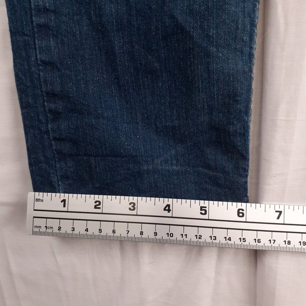 Levis Mens 502 Taper Fit Jeans Size 29W 32L Medium Wash Denim - Picture 7 of 13